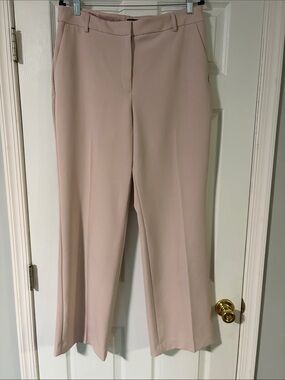 Express Blush Wide-Leg Dress Pants